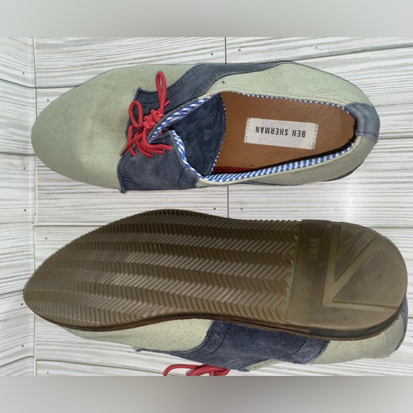 Ben Sherman Oxford Canvans Shoes Size 12 - Picture 6 of 10